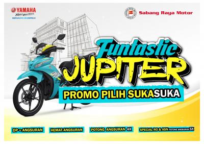 SABANG RAYA MOTOR MANJAKAN KONSUMEN DENGAN PROMO FUNTASTIC JUPITER