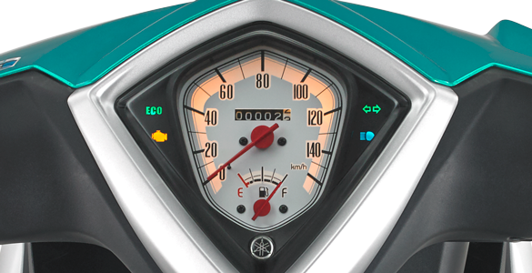 MIO S SMART & SOPHISTICATED New Speedometer Design With Eco Indicator 